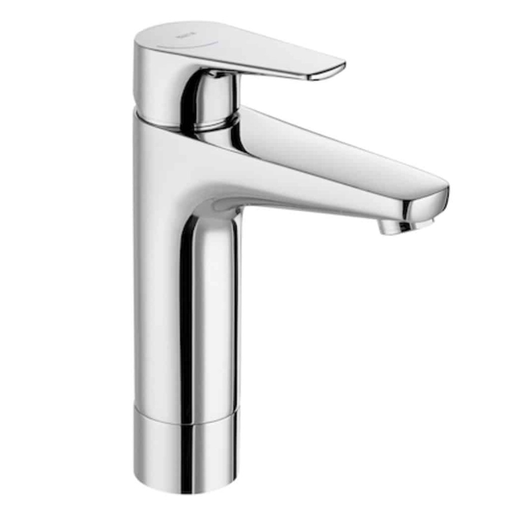 Monocomando para Lavatório de Mesa de Bica Média Alta Atlas Cromado A5A3D90C0C - Roca