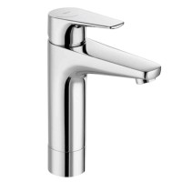 Monocomando para Lavatório de Mesa de Bica Média Alta Atlas Cromado A5A3D90C0C Roca
