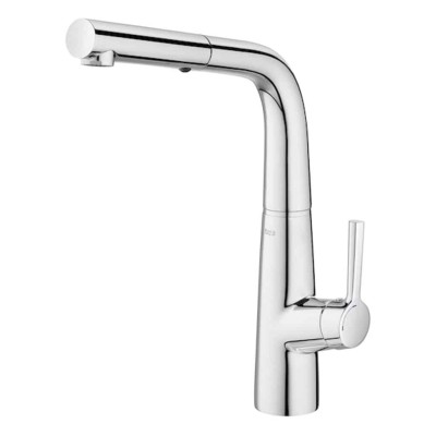 Monocomando para Cozinha de Mesa Bica Extraível 90° com 2 Funções Syra Cromado A5A852AC0C Roca