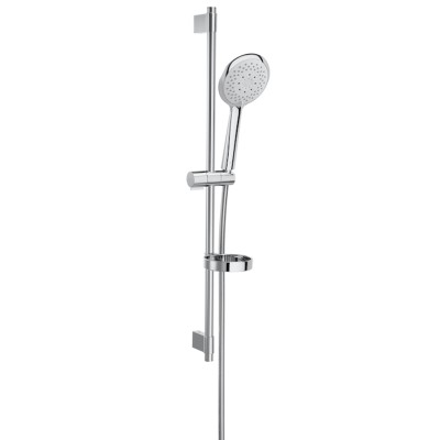 Ducha Manual 130 mm 4 Funçoes Com Barra Deslizante Sensum Round Cromado A5B1407C0C - Roca