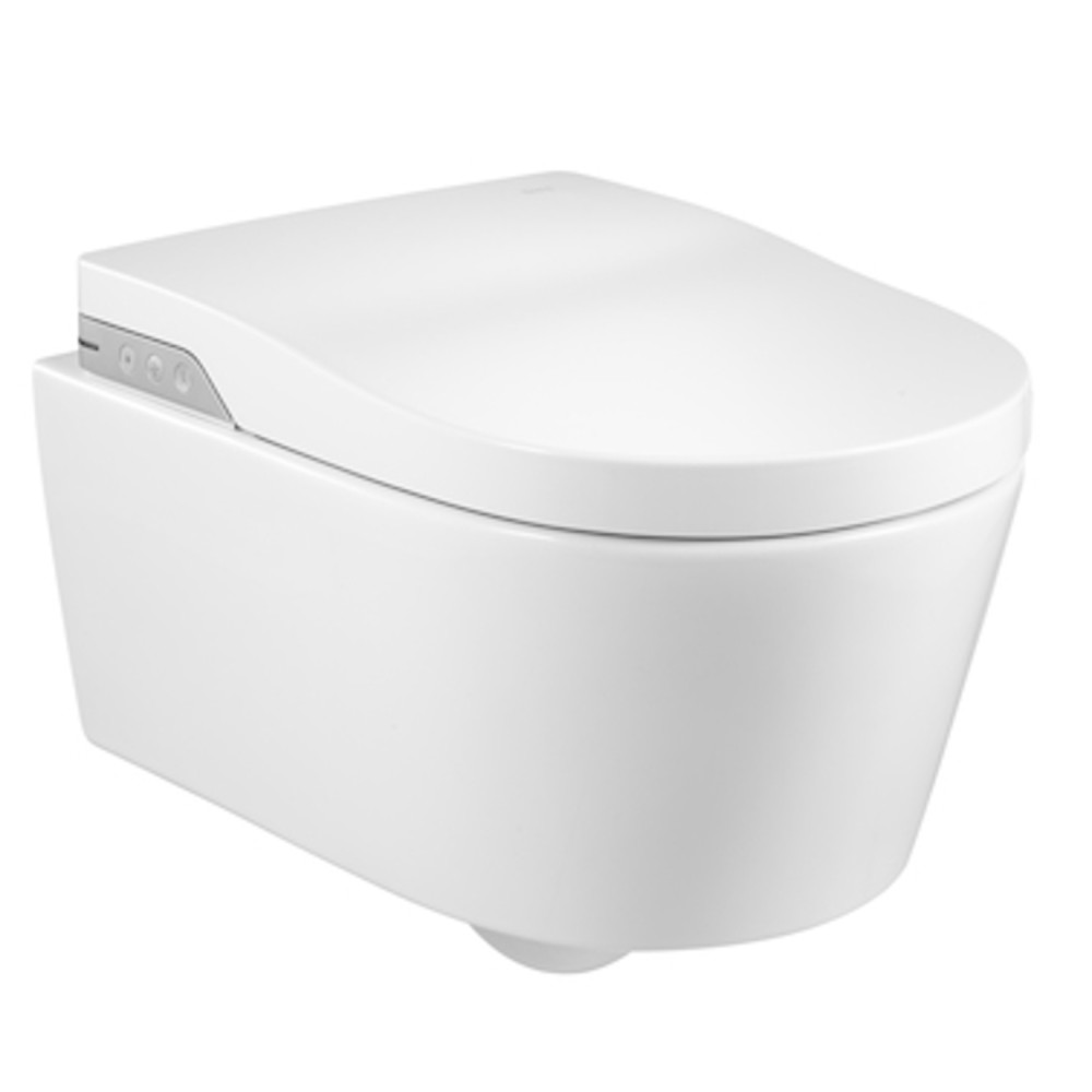 Bacia Suspensa In-Wash Round Rimless 220 V Branca B803060001 - Roca