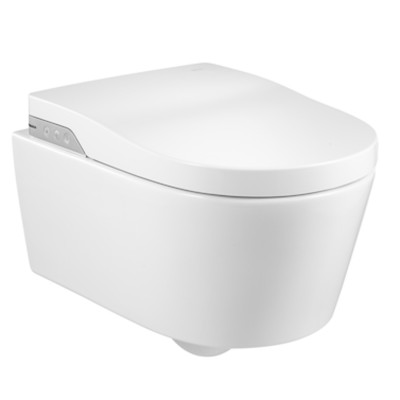 Bacia Suspensa In-Wash Round Rimless 220 V Branca B803060001 - Roca