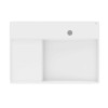 Cuba Sobrepor 600X420mm View Horizon Branco Matte A327274628 - Roca - vista 4