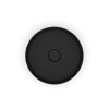 Cuba Apoio Redonda 390mm Sem Mesa T2 Terra Black Matte A32787N080 - Roca - vista 3