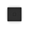 Cuba Apoio 400X400mm T5 Terra Black Matte A32787Y080 - Roca - vista 3