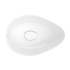 Cuba Apoio Oval 540X375mm Ruy Ohtake Branco Brilhante A327A13000 - Roca - vista 2