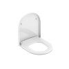 Assento PP com Queda Amortecida Quick Release Nexo Branco Brilhante A801642003 - Roca - vista 3