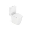 Kit Bacia Caixa Acoplada Completo Assento Termofixo Gap Branco C301723001 - Roca - vista 4