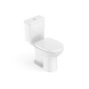 Kit Bacia Com Caixa acoplado Completo Debba Round Branco Brilhante C329723002 - Roca - vista 3