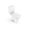 Kit Bacia Caixa Acoplada Itens De Instalação Square Branco Brilhante C329723003 - Roca - vista 3