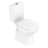 Kit Bacia Caixa Acoplada Completo Botão Elevado Assento Pp Debba Confort Branco Brilhante C329723023 - Roca - vista 4