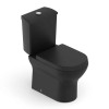 Kit Bacia Com Caixa Acoplada Assento Termofixo Queda Amortecida Nexo Black Matte C343723009 - Roca - vista 2