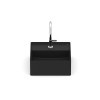 Cuba Apoio 300X300 Com Mesa T7 Terra Black Matte A32787X080 - Roca - vista 3