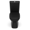 Kit Bacia Com Caixa acoplado Completo Assento Termofixo Fechamento Suave Debba Classic Black Matte C329723012 - Roca - vista 2