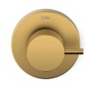 Acabamento De Registro Base Reforma 1/2, 3/4, 1 Basic Gold Matte (Compatível Com A Base De Registro Deca E Similares De 16 Estrias) B5051C7R1B - Celite - vista 2