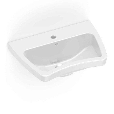 Lavatório Para Coluna 600X415 Com Mesa Acesso Plus 1310550011300 - Celite