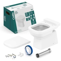 Kit De Bacia Convencional E Itens De Instalação Elite 1747270010300