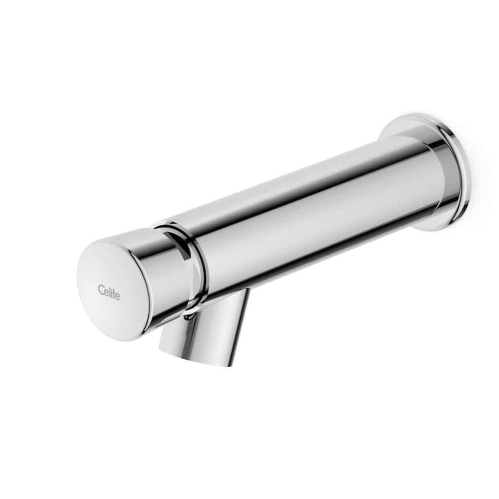 Torneira Para Lavatório De Parede Com Fechamento Automático Ecopress B5001COCRB - Celite