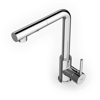Monocomando para Cozinha Mesa Bica Extraível "L" Com 2 Funções Prática B5001F5CR0 - Celite