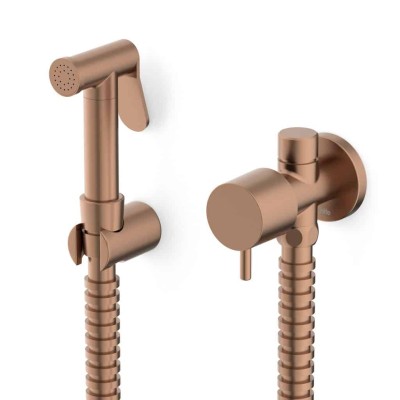 Ducha Higiênica com Derivação Basic Rose Gold Matte B5042C7R2B Roca