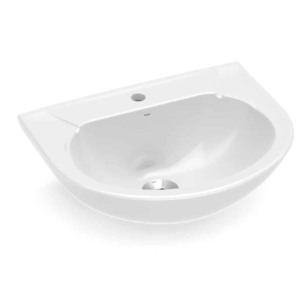Lavatório Para Coluna 470X385 Furo Central Sem Ladrão Flamingo 1110070011100 - Incepa