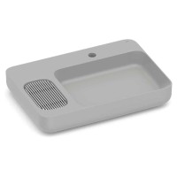 Cuba Apoio com Válvula Oculta 7/8" 600X420mm Infinity Stone A327273078 Roca