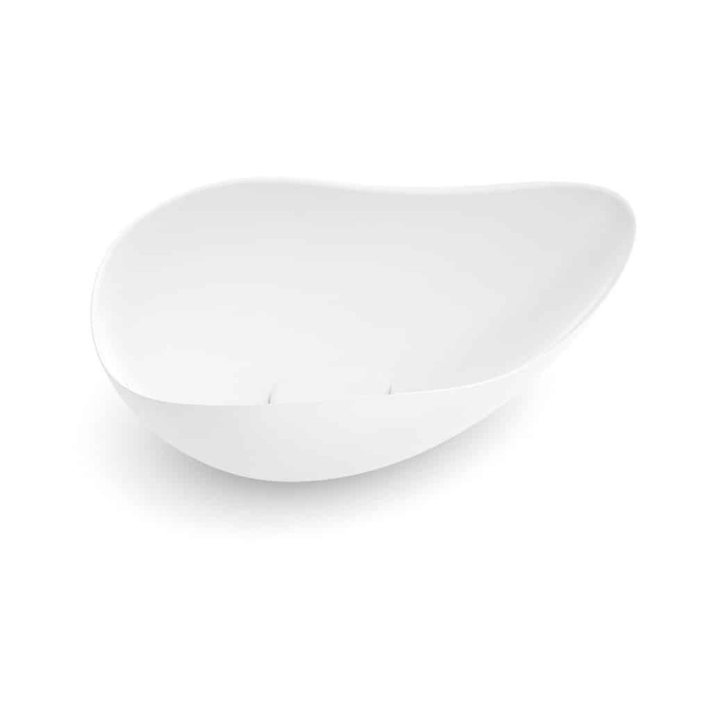 Cuba Apoio Oval 540X375mm Ruy Ohtake Branco Matte A327A13628 - Roca