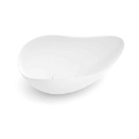Cuba Apoio Oval 540X375mm Ruy Ohtake Branco Matte A327A13628 Roca
