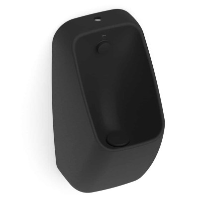 Mictório Rimless com Entrada Superior Proton Square Black Matte A3590JG08B Roca