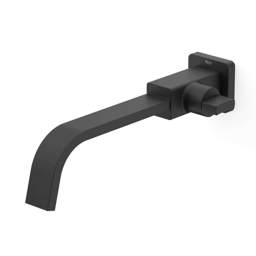 Torneira Para Lavatório De Parede Virtus Matte Black A5A479DNBC - Roca