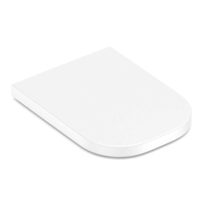 Assento Termofixo com Queda Amortecida Gap Branco Brilhante A801472004 Roca