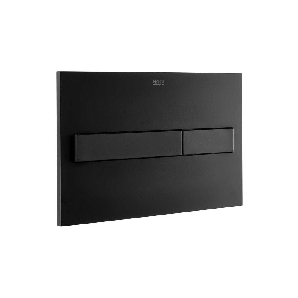 Placa de Acionamento Preto Matte N Pl7 3/6 Litros A890188206 - Roca