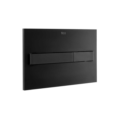 Placa de Acionamento Preto Matte N Pl7 3/6 Litros A890188206 - Roca