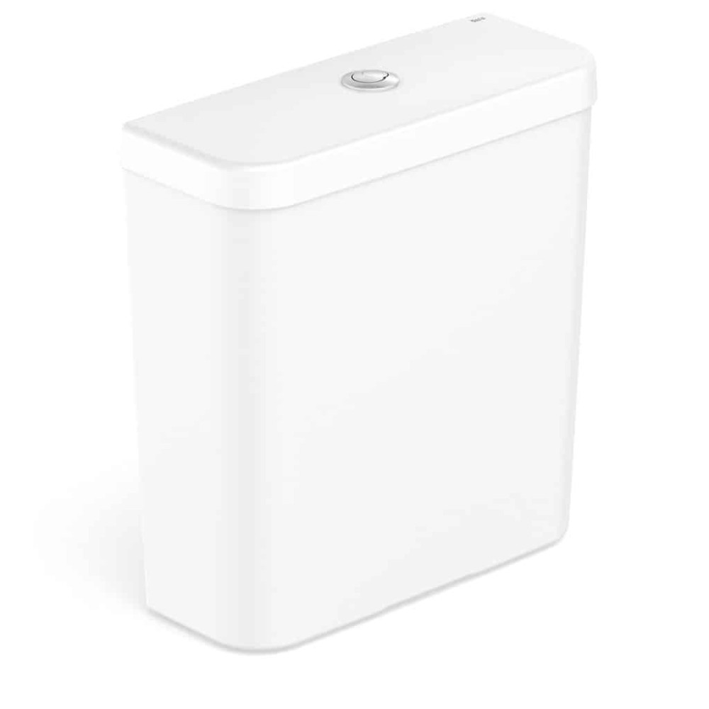 Caixa Acoplada de Duplo Acionamento Gap Branco Brilhante B341470001 - Roca