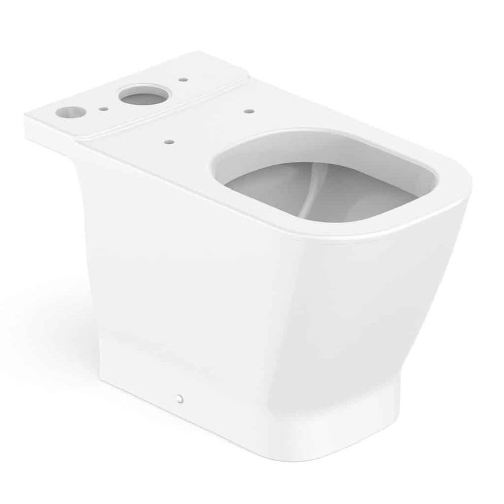 Bacia Para Caixa Com Saída Horizontal Gap Branco Brilhante B342235004 - Roca