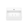 Cuba Semi Encaixe 400X400mm Com Mesa T10 Terra Branco Brilhante A32722P000 - Roca - vista 5