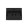 Cuba Semi Encaixe 400X400mm Com Mesa T10 Terra Black Matte A32722P080 - Roca - vista 4
