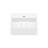 Cuba Semi Encaixe 400X400mm Com Mesa T10 Terra Branco Matte A32722P620 - Roca - vista 5
