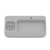 Cuba Apoio com Válvula Oculta 7/8" 600X420mm Infinity Stone A327273078 - Roca - vista 4