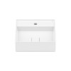 Cuba Apoio 400X400mm T9 Terra Branco Matte A32787T620 - Roca - vista 4