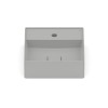 Cuba Apoio 350X350mm com Mesa T8 Terra Stone A32787W070 - Roca - vista 3