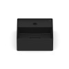 Cuba Apoio 300X300 Com Mesa T7 Terra Black Matte A32787X080 - Roca - vista 2