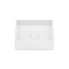 Cuba Apoio 400X400mm T5 Terra Branco Matte A32787Y620 - Roca - vista 3