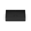 Cuba Apoio Retangular 510X360mm Sem Mesa T6 Terra Black Matte A32787Z080 - Roca - vista 3