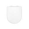 Assento PP com Queda Amortecida Quick Release Nexo Branco Brilhante A801642003 - Roca - vista 2
