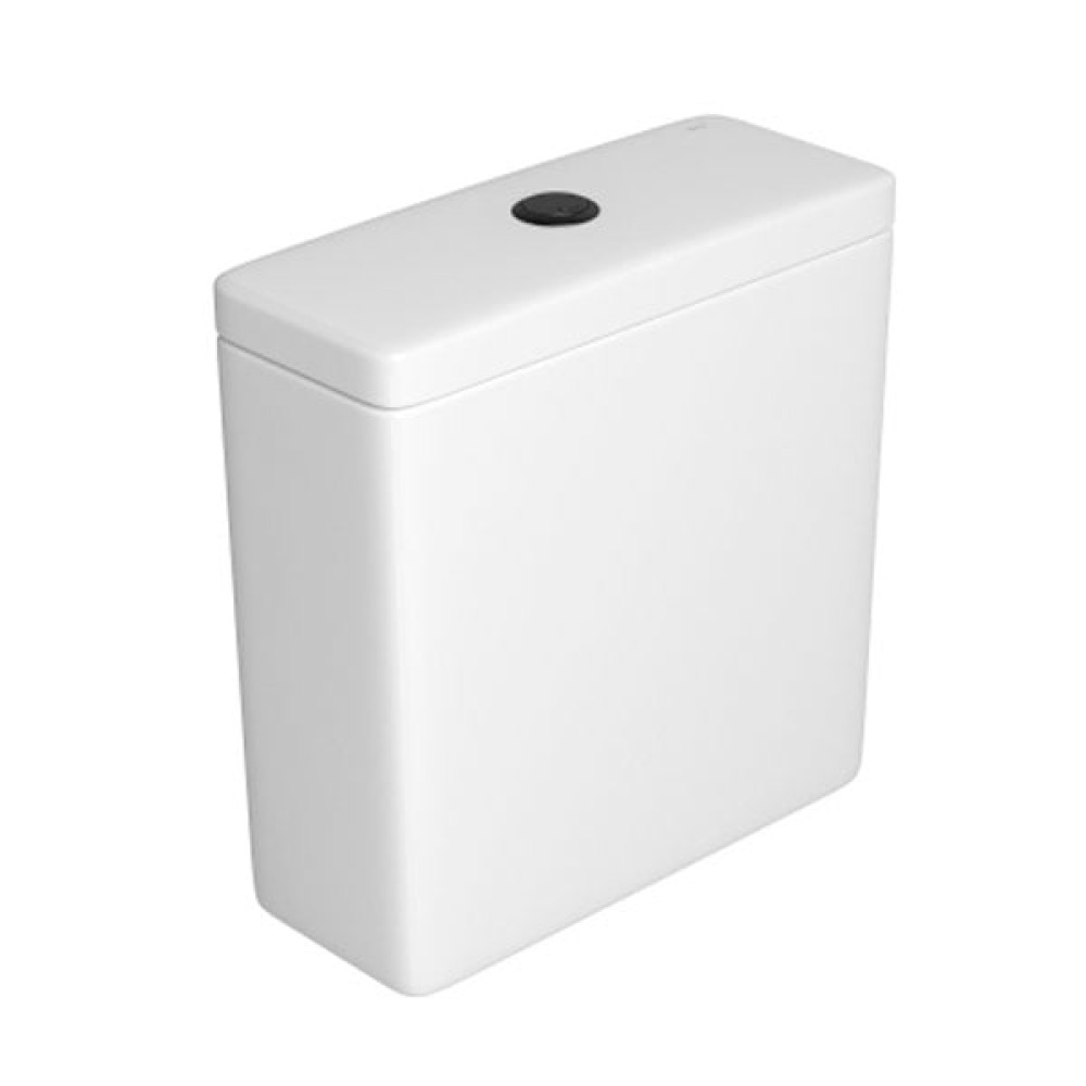 Caixa Acoplada Dual Flux (3 E 6L) Axis/Living/Piano/Polo/Quadra/Unic Botao Black Matte CD.21F.BL.MT.17 - Deca