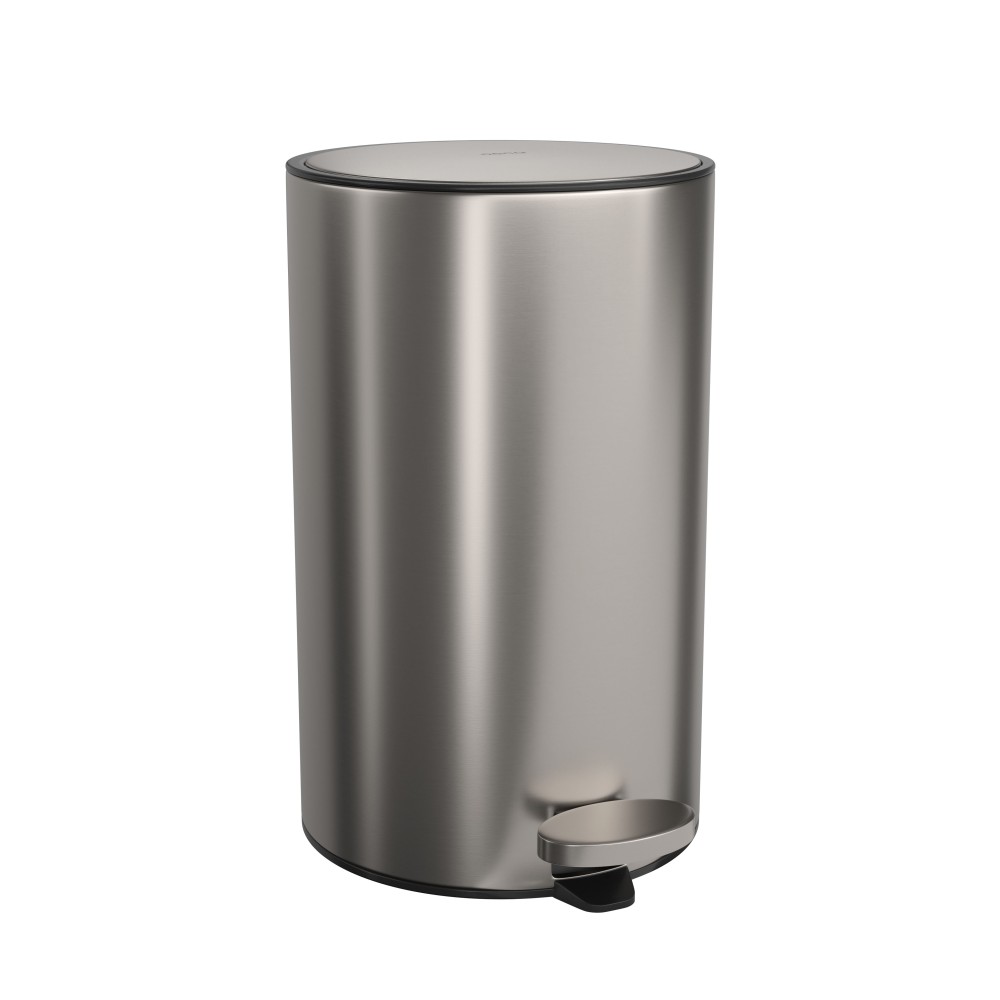 Lixeira Redonda Inox com Pedal 8L 1005.RED.8.INX - Deca