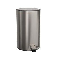 Lixeira Redonda Inox com Pedal 8L Deca 1005.RED.8.INX