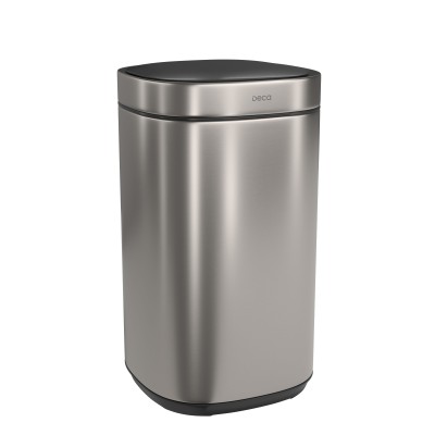 Lixeira Quadrada Inox com Sensor 12L Deca 1007.QUA.12.INX
