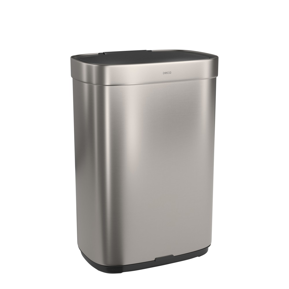 Lixeira Quadrada Inox com Sensor 50L 1007.QUA.50.INX - Deca